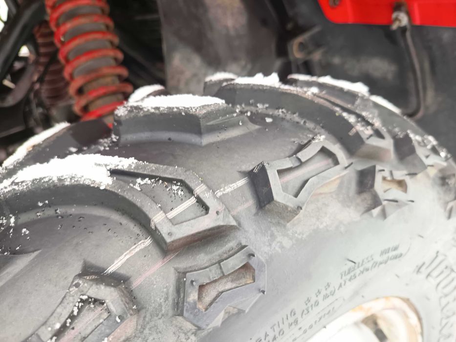 Quad Honda Fourtrax 350 4x4 Pług, wyciągarka, hak