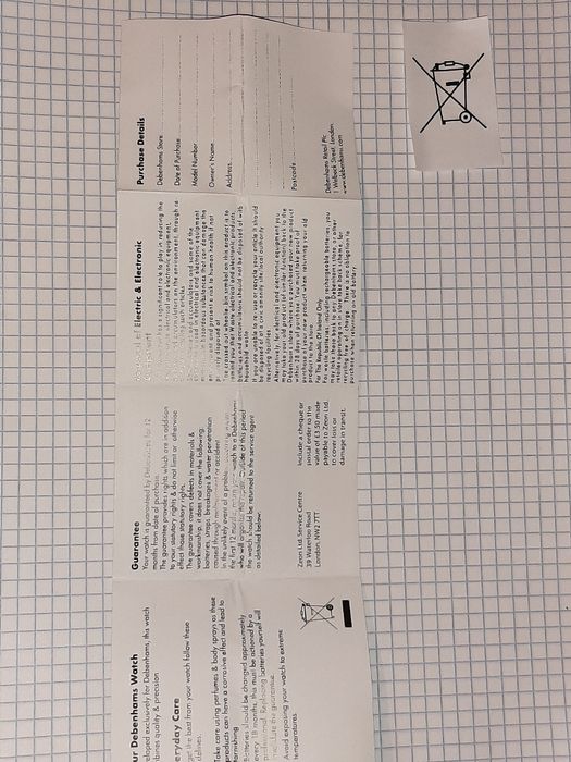 Новые часы redherring