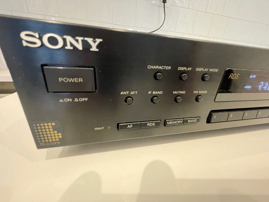 Tuner Sony S-570ES com RDS