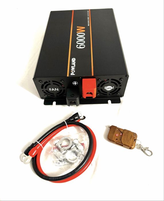 Inversor 24v 6000w c/ comando