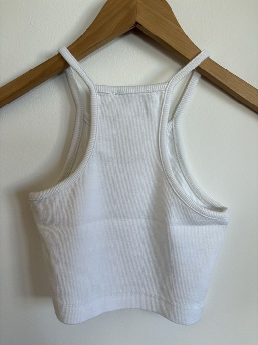 Crop top branco Pull&Bear