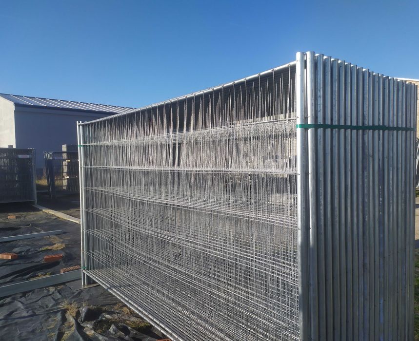 Ogrodzenie budowlane, tymczasowe, ażurowe 3,5 x 2,0