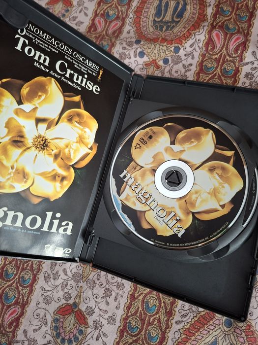 Dvd duplo original filme Magnólia de Paul Thomas Aderson