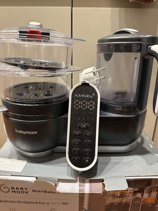 Пароварка-блендер Babymoov Nutribaby