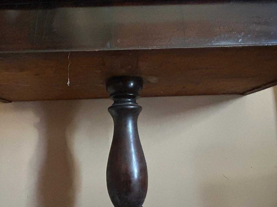 Mesa de jogos/Mesa de cartas com tampo basculante (1890 - 1920)