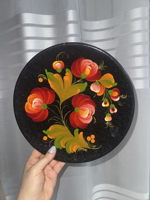 Тарілки Петриківський розпис сувенірні