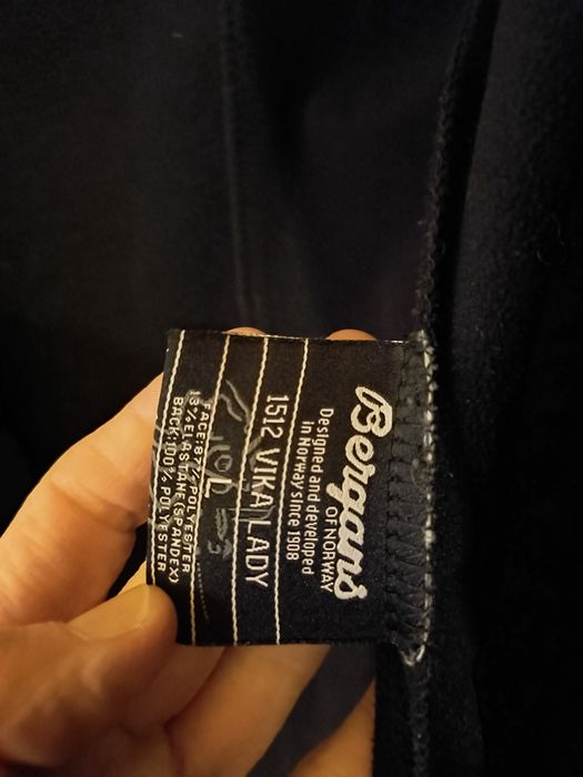 Płaszcz typu softshell damski Bergans L wiatroszczelny parka