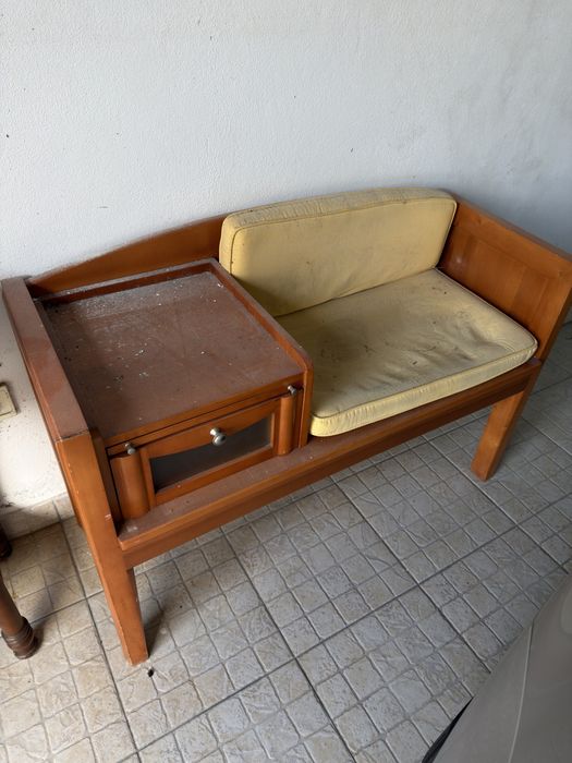 Vendo banco de madeira