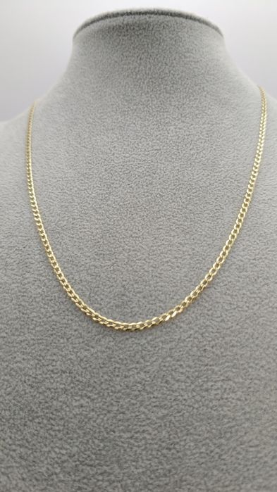 Złoty Łańcuszek Pancerka 50cm Pr.585 Nowy Zapraszamy