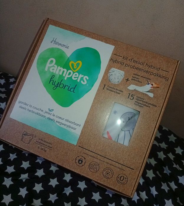 Багаторазовий підгузок Pampers Harmonie Hybri