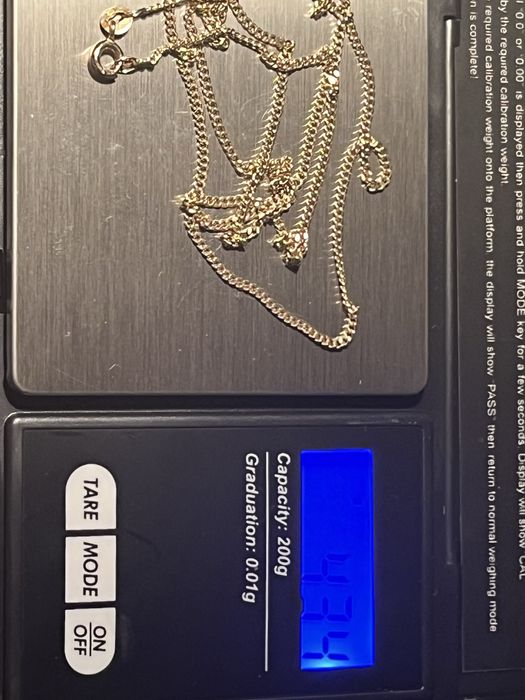 Złoty łańcuszek 14K