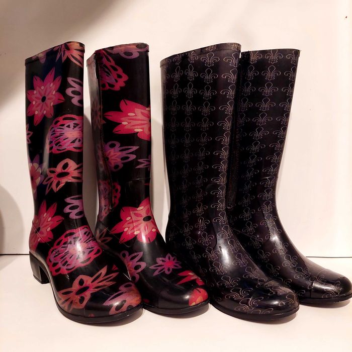 Сапоги резиновые 37р. и 38р