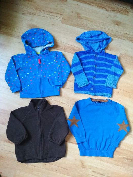 Zestaw Bluza Sweter dla chłopca, rozm. 80/86