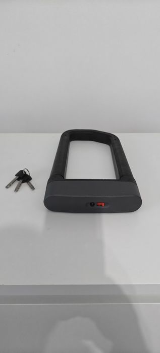 Cadeado de Alta Segurança B'TWIN 920 U-Bike + 3 Chaves