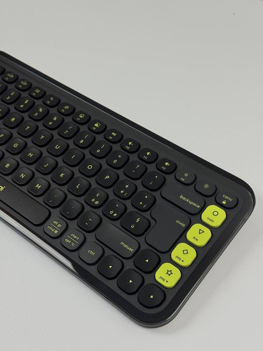 Бездротова клавіатура Logitech Pop Icon Keys Graphite (‎920-013065)
