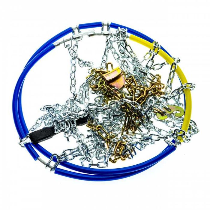 ŁAŃCUCHY ŚNIEGOWE NA KOŁA 14-18 9mm KN90 R14 R15 R16 R17 R18 195/65R15