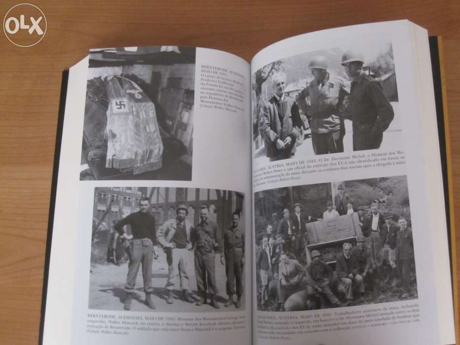 Livro novo "Os Homens dos Monumentos" de Robert M. Edsel e Bret Witter