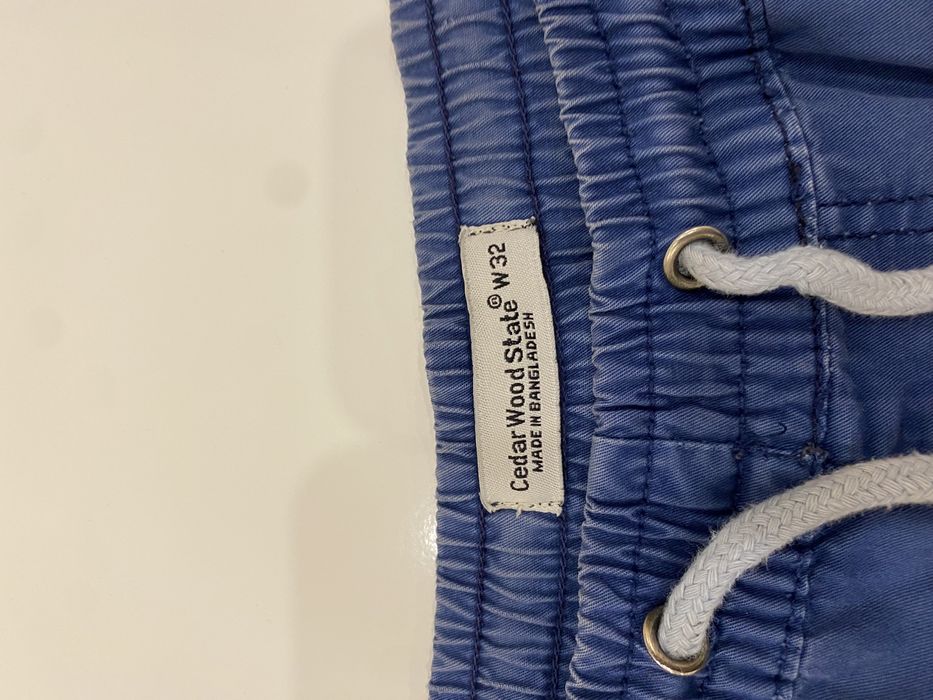 Calções azuis rapaz