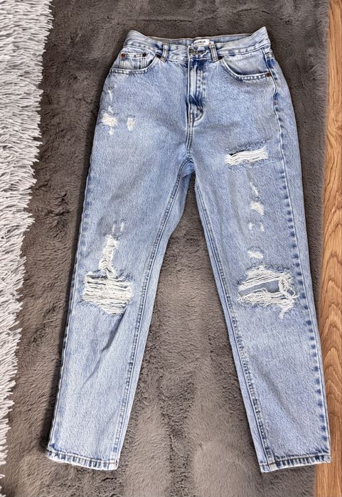 Spodnie mom jeans pull&bear nowe S
