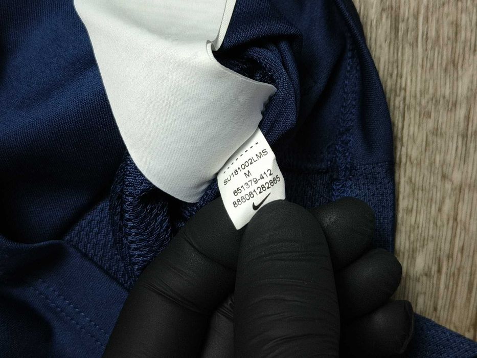 [М] NIKE спортивна оригінальна футболка синя