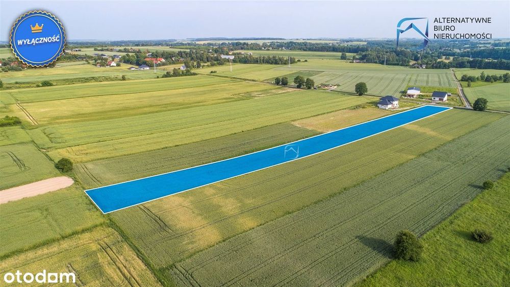 Atrakcyjna działka budowlano-rolna w Żabiej Woli