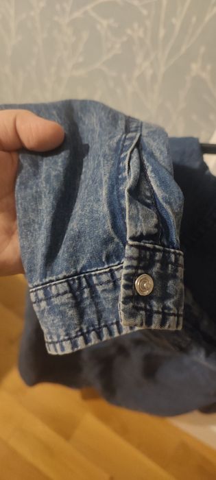 Kurtka jeansowa cienka r. S jak NOWA