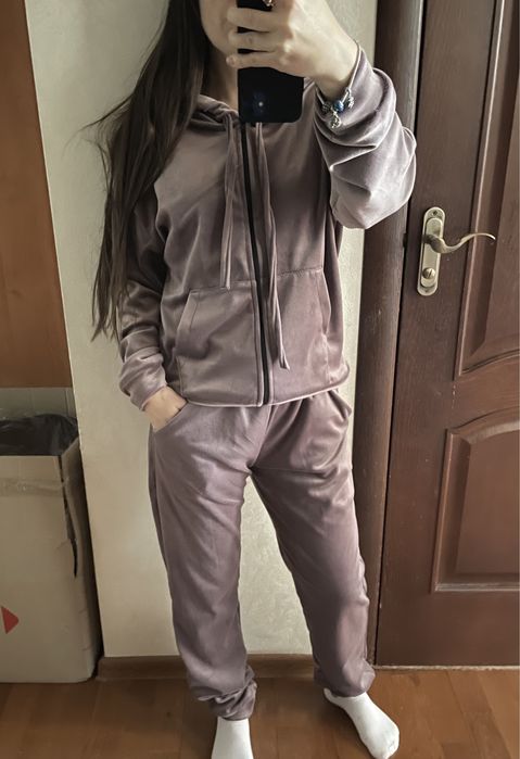 Жіночий Велюровий спортивний батал  44 46 48 50 52 54 56 58