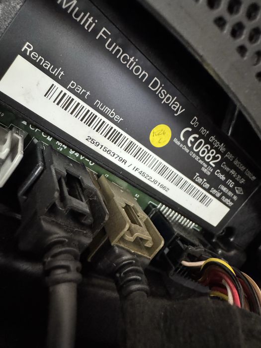 Магнитола монитор 259156379R акустика R-Link Renault Clio4/5 Клио 4