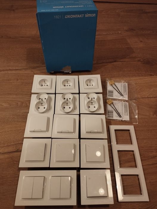 Gniazdka i włączniki Simone 10