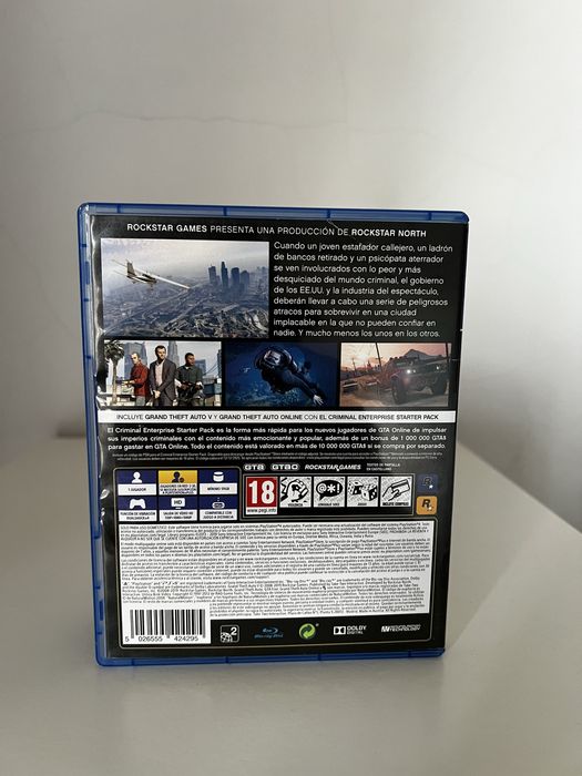 Jogo Grand Theft Auto V- PS4