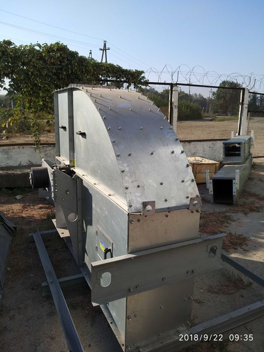 Нория оцинкованная ленточная,цепная,ланцюгова,стрічкова,елеватор