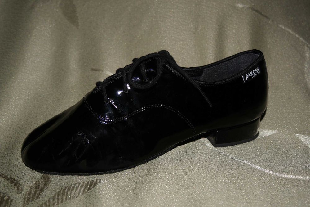 Buty taneczne do tańca lakierki półbuty skórzane eleganckie Akces 36