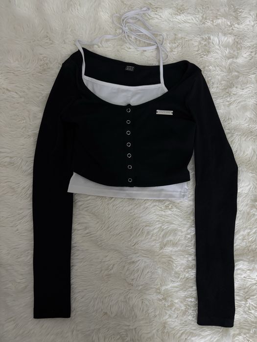 top z dlugim rękawem shein