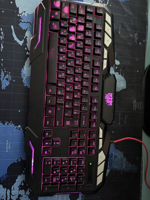 Компʼютерна дротова клавіатура Defender Doom Keeper GK-100DL
