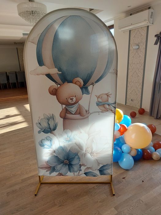 Ścianka roczek rok urodziny