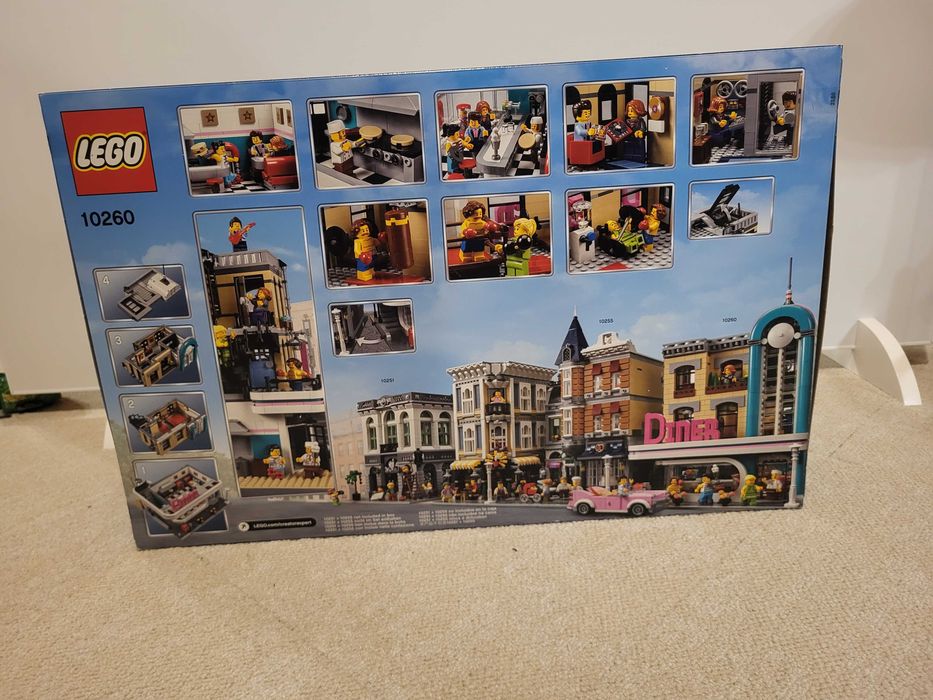 Lego 10260 Creator Expert Bistro w śródmieściu