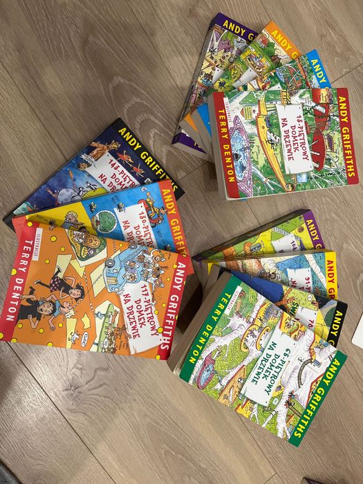 Andy Griffiths “13-Piętrowy domek na drzewie” i kolejne, częsci 1-11