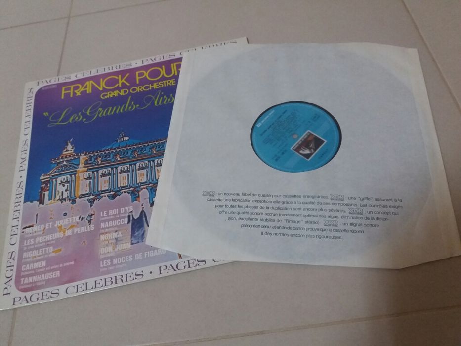 LP Vinil - Franck Pourcel - Les Grands Airs d'Opéras
