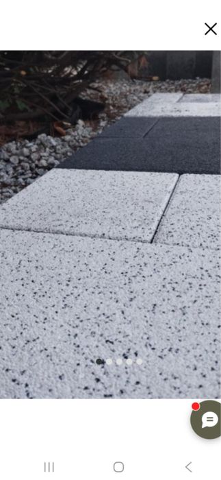 Kostka brukowa Elementos punto bianco 6cm - paleta