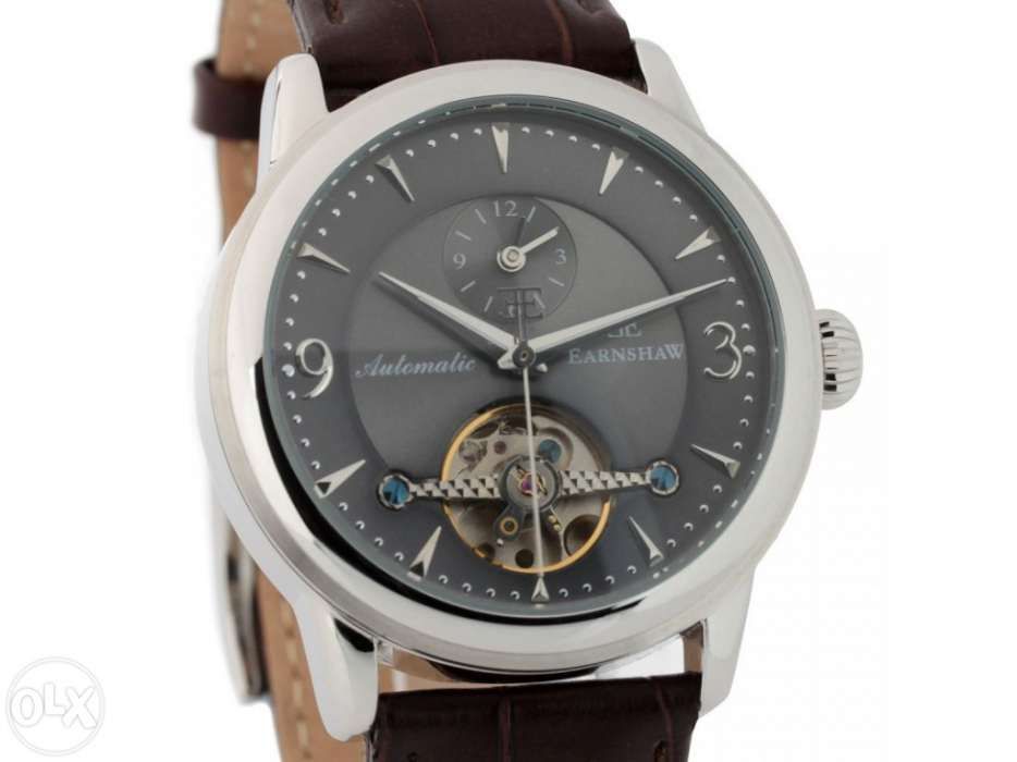 Relógio Automático Thomas Earnshaw Regency open heart