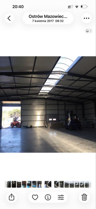 hala magazynowa -produkcja /uslugi