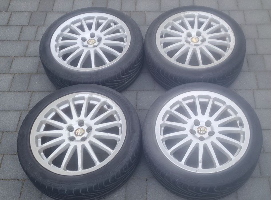 Koła aluminiowe 17 cali alfa romeo 147
