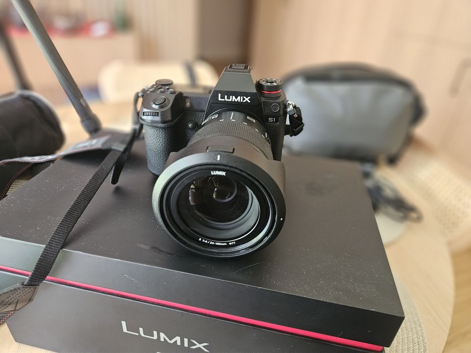 Zestaw Panasonic Lumix S1 + Obiektyw | Przebieg tylko 2500 zdj! | Stan Idealny / Jak Nowy