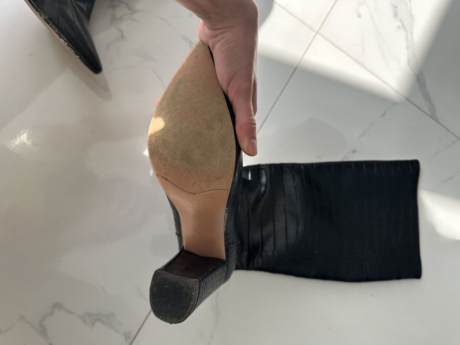 сапоги під зміїну шкіру