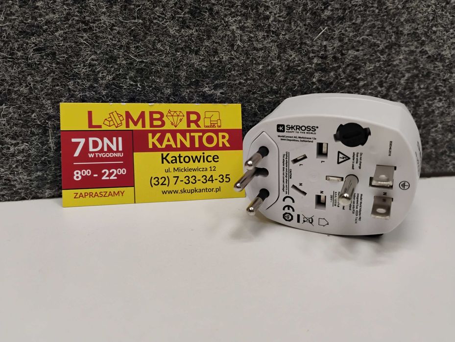 [5221/25] Adapter podróżny, Travel Adapter 4-1 Skross Przejściówka
