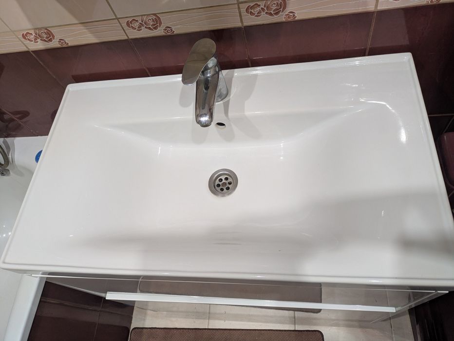 Тумба під мийку, мийка керамічна в ванну. Самовивіз