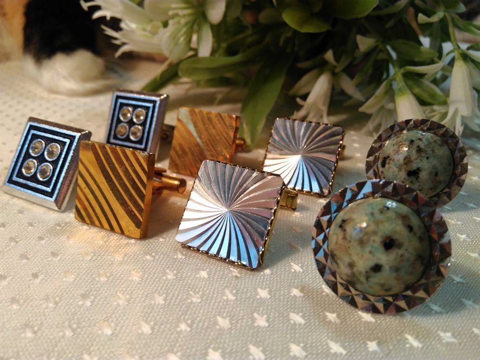 Запонки мужские Раритет Винтаж СССР