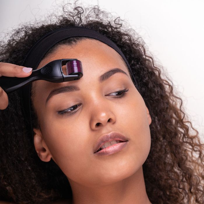 Derma Roller Mezoterapia Igłowa Masażer Wałek do Masażu Twarzy 0,5 mm