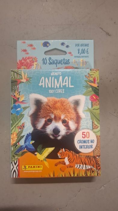 Caixa Nova Mundo Animal 1001 Cores Panini