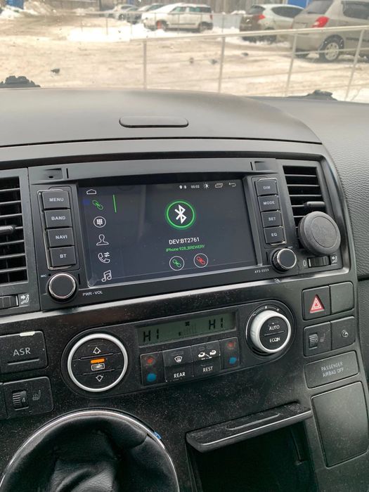 Магнітола VW Volkswagen Transporter T5 Toureg Магнитофон Android GPS